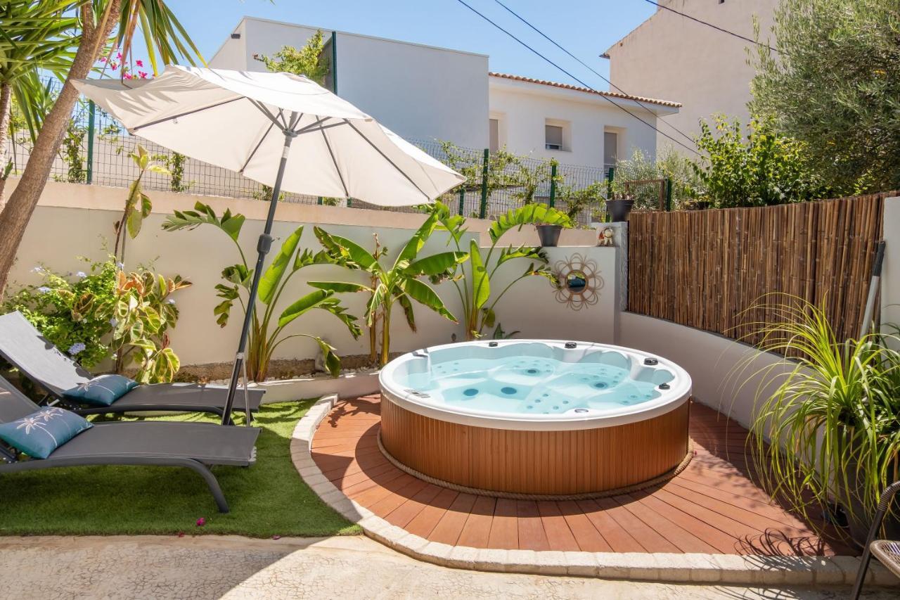 L'Oursinade - Jolie Maison Avec Jacuzzi Et Jardin Bandol Eksteriør billede